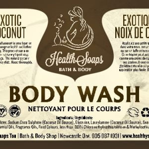 Exotic Coconut Body Wash 250ml